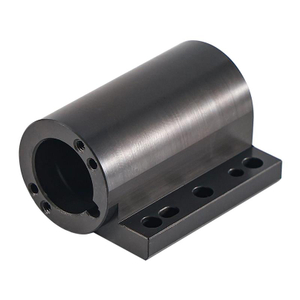 Blacken QPQ Finishing Turning And Milling Electrician Motor Houses CNC Precision Metal Part 